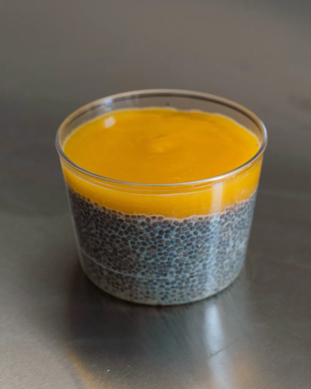 Chia Pudding Mango Soslu