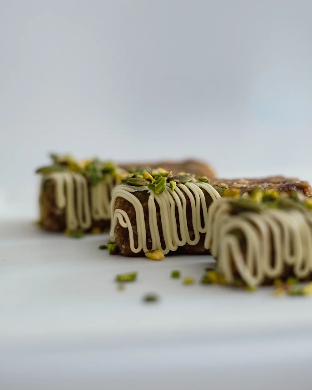 Kabak Çekirdekli ve Antep Fıstıklı Granola Bar