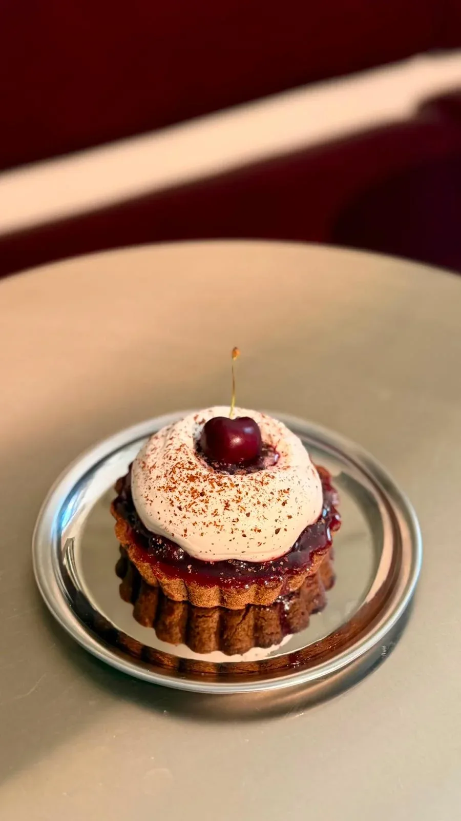 Vişneli Çikolatalı Tart